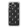 スリムプロテクションプレミアムケース with MagSafe［ MOOMIN - The Classics- Pattern - Hattifatteners ］