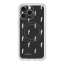 スリムプロテクションプレミアムケース with MagSafe［ MOOMIN - The Classics- Pattern - Hattifatteners ］