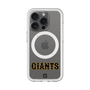 スリムプロテクションプレミアムケース with MagSafe［ 読売ジャイアンツ - ロゴ - クリア ］