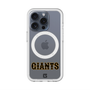 スリムプロテクションプレミアムケース with MagSafe［ 読売ジャイアンツ - ロゴ - クリア ］