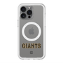 スリムプロテクションプレミアムケース with MagSafe［ 読売ジャイアンツ - ロゴ - クリア ］