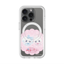 スリムプロテクションプレミアムケース with MagSafe［ まじかるベリーベリー - すとろべりーとぶるべりー - ピンク ］