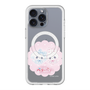 スリムプロテクションプレミアムケース with MagSafe［ まじかるベリーベリー - すとろべりーとぶるべりー - ピンク ］