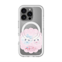 スリムプロテクションプレミアムケース with MagSafe［ まじかるベリーベリー - すとろべりーとぶるべりー - ピンク ］