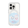 スリムプロテクションプレミアムケース with MagSafe［ まじかるベリーベリー - すとろべりーとぶるべりー - ブルー ］