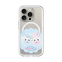 スリムプロテクションプレミアムケース with MagSafe［ まじかるベリーベリー - すとろべりーとぶるべりー - ブルー ］