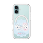 スリムプロテクションプレミアムケース with MagSafe［ まじかるベリーベリー - すとろべりーとぶるべりー - ブルー ］