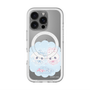 スリムプロテクションプレミアムケース with MagSafe［ まじかるベリーベリー - すとろべりーとぶるべりー - ブルー ］