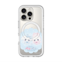 スリムプロテクションプレミアムケース with MagSafe［ まじかるベリーベリー - すとろべりーとぶるべりー - ブルー ］