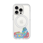 スリムプロテクションプレミアムケース with MagSafe［ 広島東洋カープ - のんびりスラィリー - パッチワーク ］
