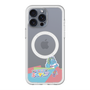 スリムプロテクションプレミアムケース with MagSafe［ 広島東洋カープ - のんびりスラィリー - パッチワーク ］