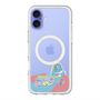 スリムプロテクションプレミアムケース with MagSafe［ 広島東洋カープ - のんびりスラィリー - パッチワーク ］
