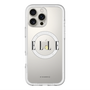 スリムプロテクションプレミアムケース with MagSafe［ ELLE×ポムポムプリン - ロゴ ］