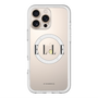 スリムプロテクションプレミアムケース with MagSafe［ ELLE×ポムポムプリン - ロゴ ］