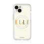 スリムプロテクションプレミアムケース with MagSafe［ ELLE×ポムポムプリン - ロゴ - ベージュ ］