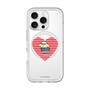 スリムプロテクションプレミアムケース with MagSafe［ ELLE×ポムポムプリン - ハート ］