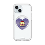 スリムプロテクションプレミアムケース with MagSafe［ ELLE×ポムポムプリン - ハート - ブルー ］