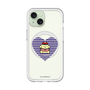 スリムプロテクションプレミアムケース with MagSafe［ ELLE×ポムポムプリン - ハート - ブルー ］