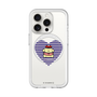 スリムプロテクションプレミアムケース with MagSafe［ ELLE×ポムポムプリン - ハート - ブルー ］