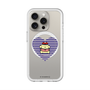 スリムプロテクションプレミアムケース with MagSafe［ ELLE×ポムポムプリン - ハート - ブルー ］