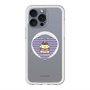スリムプロテクションプレミアムケース with MagSafe［ ELLE×ポムポムプリン - ハート - ブルー ］