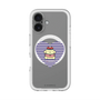 スリムプロテクションプレミアムケース with MagSafe［ ELLE×ポムポムプリン - ハート - ブルー ］