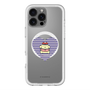 スリムプロテクションプレミアムケース with MagSafe［ ELLE×ポムポムプリン - ハート - ブルー ］