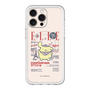 スリムプロテクションプレミアムケース with MagSafe［ ELLE×ポムポムプリン - 表紙風 ］