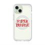 スリムプロテクションプレミアムケース with MagSafe［ SUPER PRIVATE - ロゴ - Metal ］