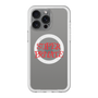 スリムプロテクションプレミアムケース with MagSafe［ SUPER PRIVATE - ロゴ - Metal ］