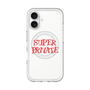 スリムプロテクションプレミアムケース with MagSafe［ SUPER PRIVATE - ロゴ - Metal ］