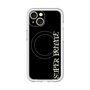 スリムプロテクションプレミアムケース with MagSafe［ SUPER PRIVATE - ロゴ - Black ］