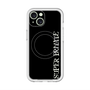スリムプロテクションプレミアムケース with MagSafe［ SUPER PRIVATE - ロゴ - Black ］