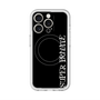 スリムプロテクションプレミアムケース with MagSafe［ SUPER PRIVATE - ロゴ - Black ］