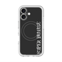 スリムプロテクションプレミアムケース with MagSafe［ SUPER PRIVATE - ロゴ - Black ］