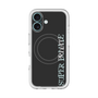 スリムプロテクションプレミアムケース with MagSafe［ SUPER PRIVATE - ロゴ - Black ］