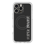 スリムプロテクションプレミアムケース with MagSafe［ SUPER PRIVATE - ロゴ - Black ］
