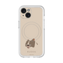 スリムプロテクションプレミアムケース with MagSafe［ BUDOG - ベージュ ］