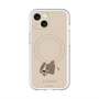 スリムプロテクションプレミアムケース with MagSafe［ BUDOG - ベージュ ］