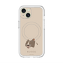 スリムプロテクションプレミアムケース with MagSafe［ BUDOG - ベージュ ］