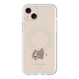 スリムプロテクションプレミアムケース with MagSafe［ BUDOG - ベージュ ］