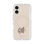 スリムプロテクションプレミアムケース with MagSafe［ BUDOG - ベージュ ］