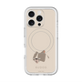 スリムプロテクションプレミアムケース with MagSafe［ BUDOG - ベージュ ］