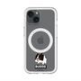 スリムプロテクションプレミアムケース with MagSafe［ BUDOG - モノクロ ］