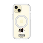 スリムプロテクションプレミアムケース with MagSafe［ BUDOG - モノクロ ］