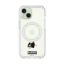 スリムプロテクションプレミアムケース with MagSafe［ BUDOG - モノクロ ］