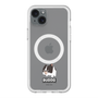 スリムプロテクションプレミアムケース with MagSafe［ BUDOG - モノクロ ］