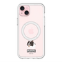 スリムプロテクションプレミアムケース with MagSafe［ BUDOG - モノクロ ］