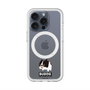 スリムプロテクションプレミアムケース with MagSafe［ BUDOG - モノクロ ］