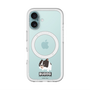 スリムプロテクションプレミアムケース with MagSafe［ BUDOG - モノクロ ］